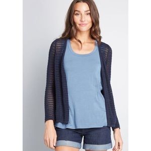 Go for Cozy Open Knit Cardigan